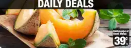 Super King Markets Cantaloupe or Hami Melon offer