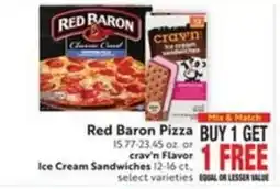 Save Mart Red Baron Pizza offer