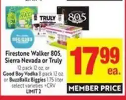 Save Mart Firestone Walker 805, Sierra Nevada or Truly offer