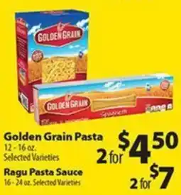 Times Supermarkets Golden Grain Pasta offer