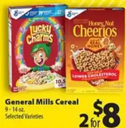 Times Supermarkets General Mills Cereal offer