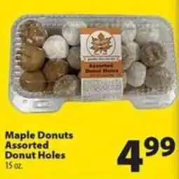 Times Supermarkets Maple Donuts Assorted Donut Holes offer