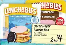Times Supermarkets Oscar Mayer Lunchables offer