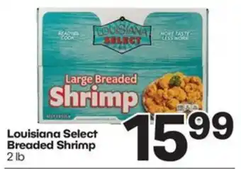 Harp's Market Louisiana Select Breaded Shrimp offer