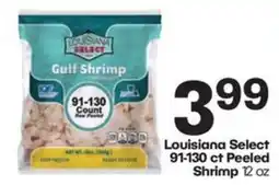 Harp's Market Louisiana Select Gulf Shrimp offer