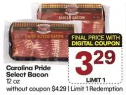 Harp's Market Carolina Pride Select Bacon offer