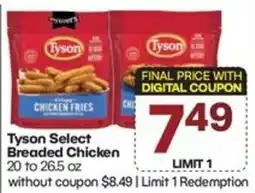 Harp's Market Tyson Select Breaded Chicken offer