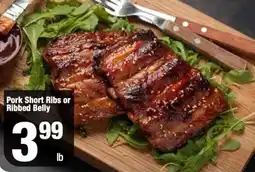 Super King Markets Pork Short Ribs or Ribbed Belly offer