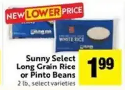 Save Mart Sunny Select Long Grain Rice or Pinto Beans offer