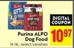 Save Mart Purina ALPO Dog Food offer