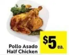 Save Mart Pollo Asado Half Chicken offer