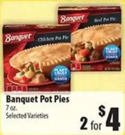 Times Supermarkets Banquet Pot Pies offer