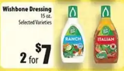 Times Supermarkets Wishbone Dressing offer