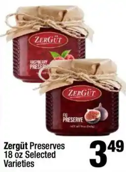 Super King Markets Zergüt Preserves offer