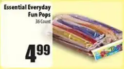 Times Supermarkets Essential Everyday Fun Pops offer