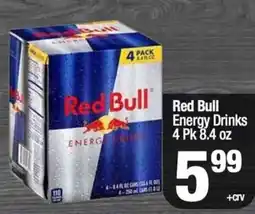 Super King Markets Red Bull Energy Drinks offer