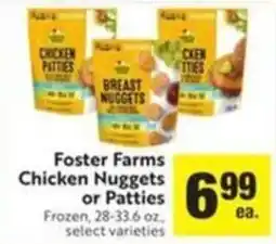 Save Mart Foster Farms Chicken Nuggets or Patties offer