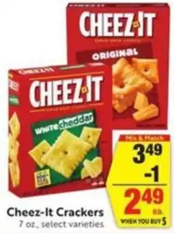 Save Mart Cheez-it Crackers offer