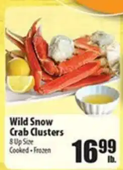 Times Supermarkets Wild Snow Crab Clusters offer