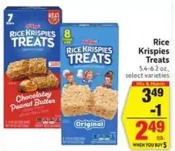 Save Mart Rice Krispies Treats offer