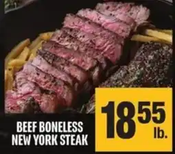 Save Mart Beef Boneless New York Steak offer