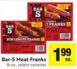 Save Mart Bar-S Meat Franks offer