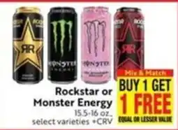 Save Mart Rockstar or Monster Energy offer