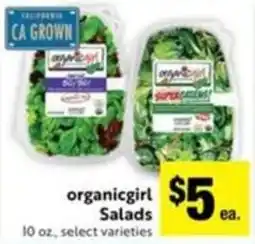 Save Mart Organicgirl Salads offer