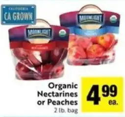 Save Mart Moonlight Organic Nectarines or Peaches offer