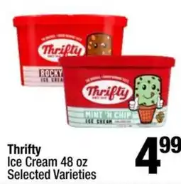 Super King Markets Thrifty ice cream offer