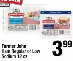 Super King Markets Farmer John Ham Regular or Low Sodium offer