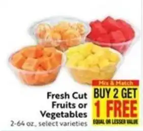 Save Mart Fresh Cut Fruits or Vegetables offer