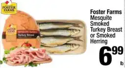 Super King Markets Foster Farms Mesquite Smoked Turkey Breast or Smoked Herring offer