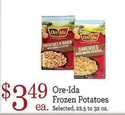 Yoke's Fresh Market Ore-Ida Frozen Potatoes offer