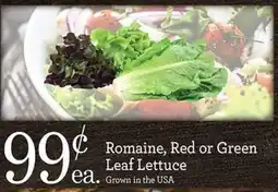 Yoke's Fresh Market Romaine, Red or Green Leaf Lettuce offer