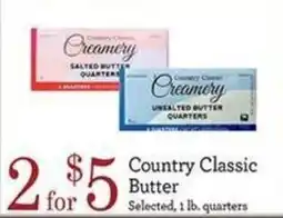 Yoke's Fresh Market Country Classic Butter offer