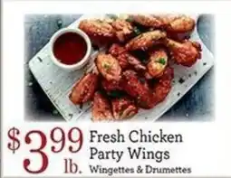 Yoke's Fresh Market Fresh Chicken Party Wings offer