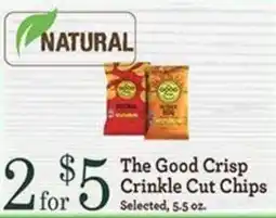Yoke's Fresh Market The Good Crisp Crinkle Cut Chips offer
