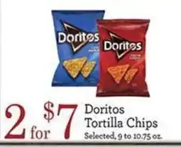 Yoke's Fresh Market Doritos Tortilla Chips offer