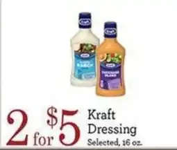 Yoke's Fresh Market Kraft Dressing offer