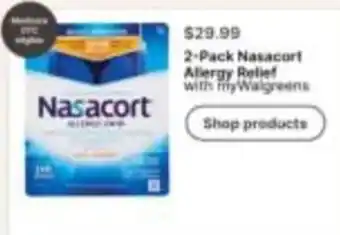 Walgreens Nasacort Allergy Relief offer