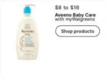 Walgreens Aveeno Baby Care offer