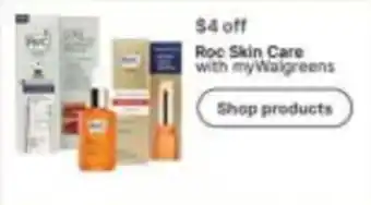 Walgreens Roc Skin Care offer