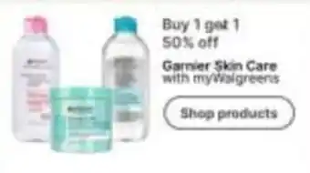 Walgreens Garnier Skin Care offer
