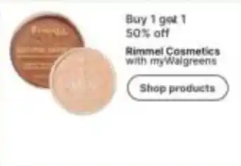 Walgreens Rimmel Cosmetics offer
