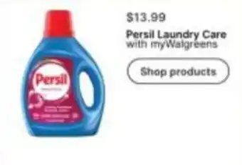Walgreens Persil Laundry Care offer