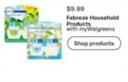 Walgreens Febreze Household Products with myWalgreens offer