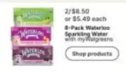 Walgreens Waterloo Sparkling Water offer