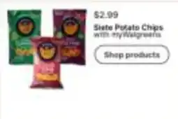 Walgreens Siete Potato Chips offer
