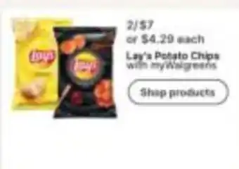 Walgreens Lay's Potato Chips offer